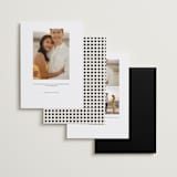 "Pretty Love" - Save the Dates in Onyx by Christine Taylor - Back of Card Options
