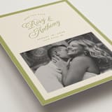 "rory" - Save the Dates in Olive by Ellen Schlegelmilch - Detail