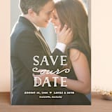 "XOXO" - Save the Dates in Snow by Carolyn MacLaren - Front