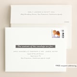 "Courtyard" - Save the Dates in Heather by Kimberly Morgan - FREE Recipient Addressing