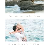 "Nicole" - Save the Dates in Tuscan Thyme by Kate Ross - Detail