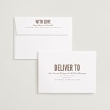 "Full Page" - Save the Dates in Lily by Owl and Toad - FREE Recipient Addressing