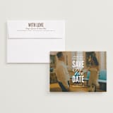 "Full Page" - Save the Dates in Lily by Owl and Toad - Save the Date with Envelope