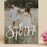 "Summertime Love" - Save the Dates in Cloud by Wildfield Paper Co - Front