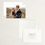 "Resplendent" - Save the Dates in Vanilla by Sarah Brown - Assembled