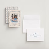 "Happy Day" - Save the Dates in Dusty Blue by Lucia Saisse - Assembled