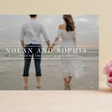 "Save_Our_Date-Modern" - Save the Dates in Pearl by Adam K - Front