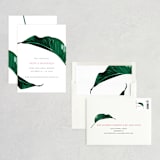"Mod Palm" - Save the Dates in Pearl by Erin Hodges - Assembled