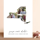 "New York Love Location" - Save the Dates in Wedding Dress by Heather Buchma - Front