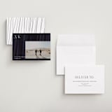 "Initially Yours" - Save the Dates in Onyx by Merian - Assembled
