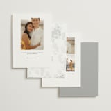 "A Thousand Years" - Save the Dates in Classic White by Design Lotus - Back of Card Options