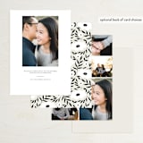 "Nothing Compares To You" - Save the Dates in Cream by Design Lotus - Back of Card Options