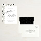 "Nothing Compares To You" - Save the Dates in Cream by Design Lotus - Assembled