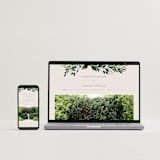 "Watermark" - Save the Dates in Taupe by Kaydi Bishop - FREE Wedding Website