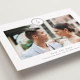 "Circle monogram" - Save the Dates in Cotton by Stacey Meacham - Detail