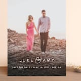 "Genteel" - Save the Dates in Mist by Sarah Curry - Front