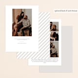 "Genteel" - Save the Dates in Mist by Sarah Curry - Back of Card Options