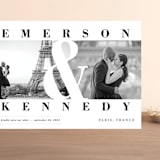 "Timeless" - Save the Dates in Diamond by Playground Prints - Front