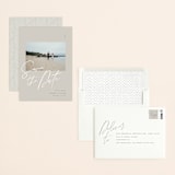 "Wayfarer" - Save the Dates in Sand by Robert and Stella - Assembled