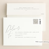 "Wayfarer" - Save the Dates in Sand by Robert and Stella - FREE Recipient Addressing