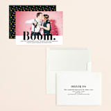 "BOOM Pop the Champagne" - Save the Dates in Midnight by Erika Firm - Assembled