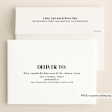 "BOOM Pop the Champagne" - Save the Dates in Midnight by Erika Firm - FREE Recipient Addressing