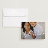 "Signature" - Save the Dates in Pearl by Owl and Toad - Save the Date with Envelope