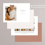 "sweet thing" - Save the Dates in Rust by Laura Hamm - Back of Card Options