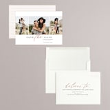 "sweet thing" - Save the Dates in Rust by Laura Hamm - Assembled