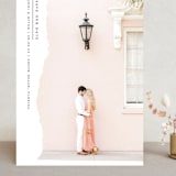 "Torn Edges" - Save the Dates in Midnight by Laura Hamm - Front