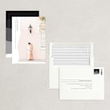 "Torn Edges" - Save the Dates in Midnight by Laura Hamm - Assembled