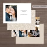 "A Whisper" - Save the Dates in Pearl by Erin L. Wilson - Back of Card Options