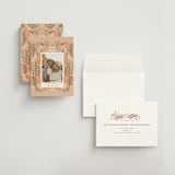 "Floral Folklore" - Save the Dates in Dawn by Lauren Jinhee - Assembled