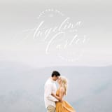 "Classic Curves" - Save the Dates in Ivory by Ellis - Detail