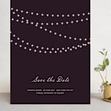 "Midnight Vineyard" - Save the Dates in Eggplant by Design Lotus - Front