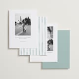 "Our Big Date" - Save the Dates in Pearl by Shannon Chen of Four Wet Feet Studio - Back of Card Options