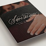 "Layover" - Save the Dates in Almond by Erin L. Wilson - Detail