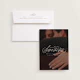 "Layover" - Save the Dates in Almond by Erin L. Wilson - Save the Date with Envelope