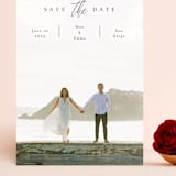 "the announcement" - Save the Dates in Onyx by Kasia Labocki - Front