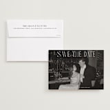"classic timeless" - Save the Dates in Snow by Maja Cunningham - Save the Date with Envelope