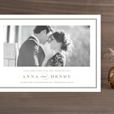 "Field" - Save the Dates in Umber by Megan Davis - Front