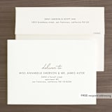 "Gilded Landscapes" - Save the Dates in Copper by Ellis - FREE Recipient Addressing