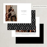"A Modern Love" - Save the Dates in Lily by Thuy Do - Back of Card Options