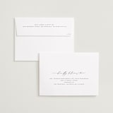 "Gallery Collection" - Save the Dates in Eggshell by Michelle Taylor - FREE Recipient Addressing