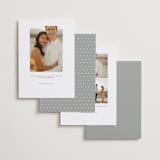 "Together Forever" - Save the Dates in Powder by Carolyn MacLaren - Back of Card Options