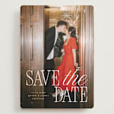 "Love Song" - Save the Dates in Snow by Pixel and Hank - Front