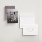 "Novella" - Save the Dates in Pearl by Brooke Chandler - Assembled