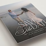 "Novella" - Save the Dates in Pearl by Brooke Chandler - Detail