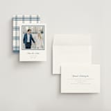 "Lauren" - Save the Dates in Winterberry by Blustery August - Assembled