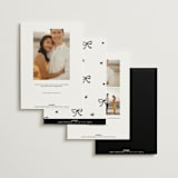 "quirky fun" - Save the Dates in Ink by Cass Loh - Back of Card Options